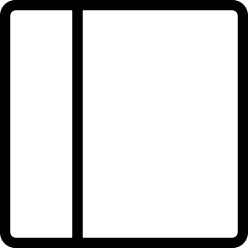 Vertical design vertical interface icon