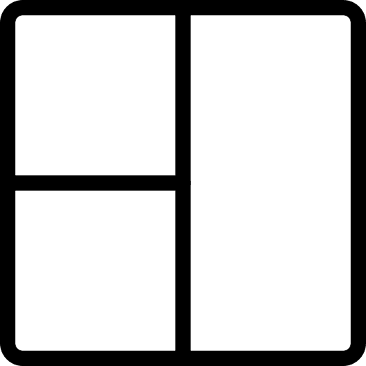 Grid option grid design icon