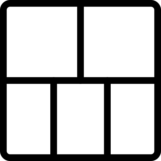 Blocks square option grid icon