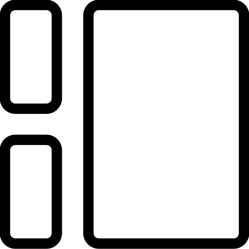 Grid blocks option pattern icon