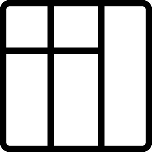 Grid lines pattern grid collage icon