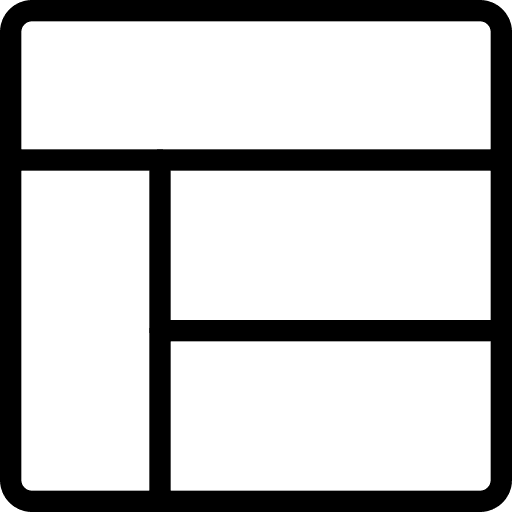 Parts parts collage layout icon