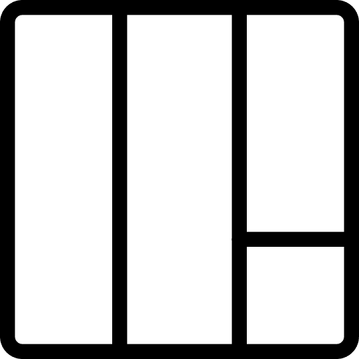 Dual option pattern blocks icon