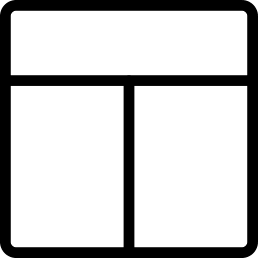 Sidebar pattern collage design icon