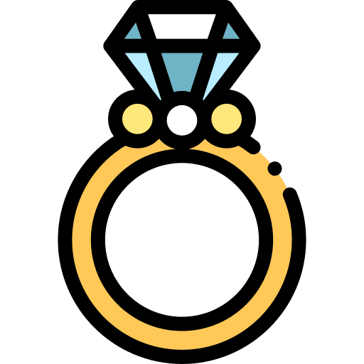 Ring gem luxury precious stone icon