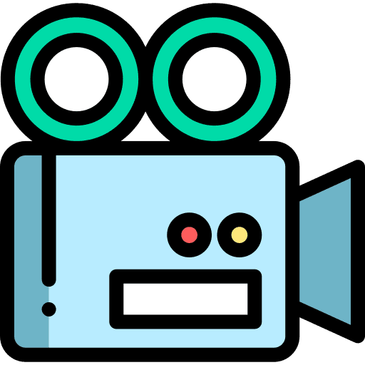 Video camera video camera entertainment movie camera icon