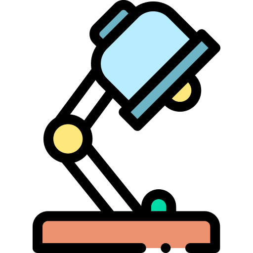 Lamp light desk lamp electronics icon