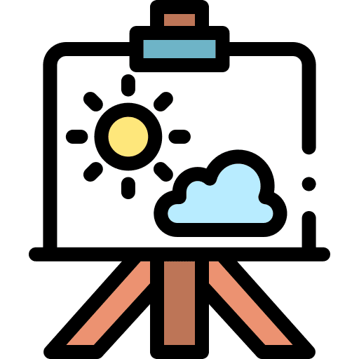 Painting artistic artist paint icon