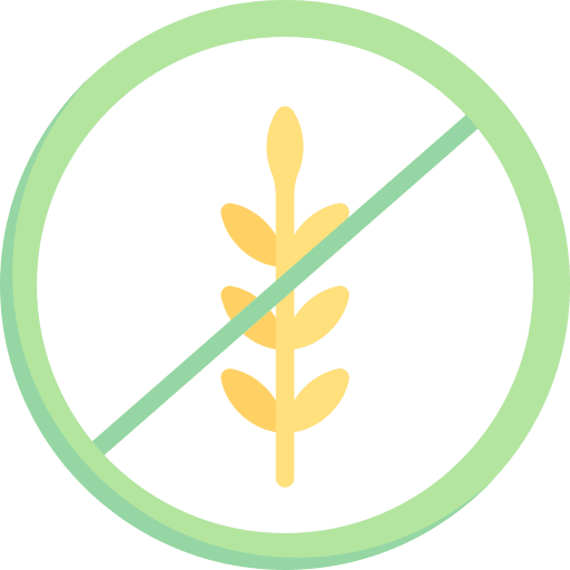 Gluten free allergen signaling gluten free icon