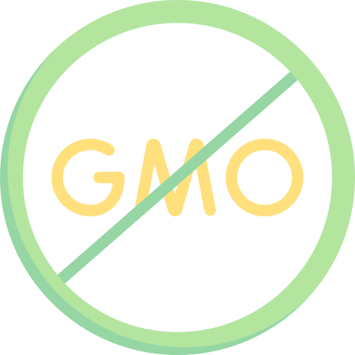 No gmo no gmo prohibition forbidden icon