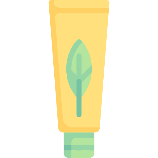 Cream personal care natural cream icon