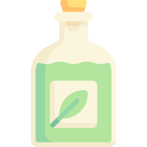 Oil treatment natural wellness icon