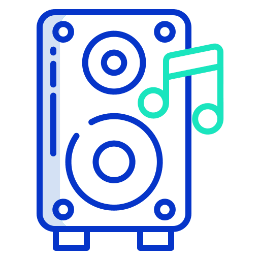 Speaker sound box speaker box icon