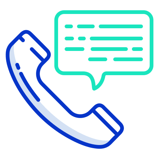 Telephone call chatting phone call communications icon