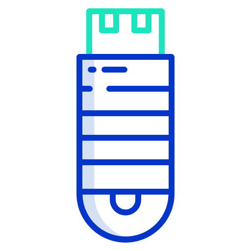 Usb electronics technology multimedia icon