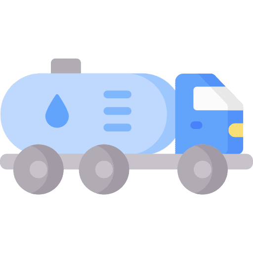 Tanker petrol vehicle oil truck icon