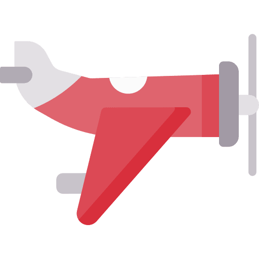 Aircraft sky fly transportation icon