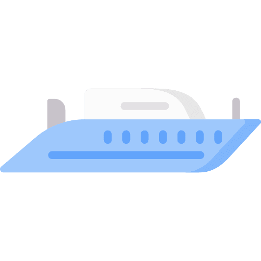 Ferry boat yacht ferry boat transportation icon
