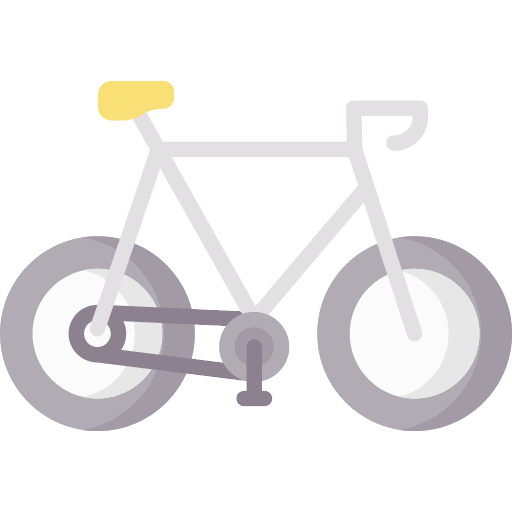 Bicycle sports and competition transportation bike icon