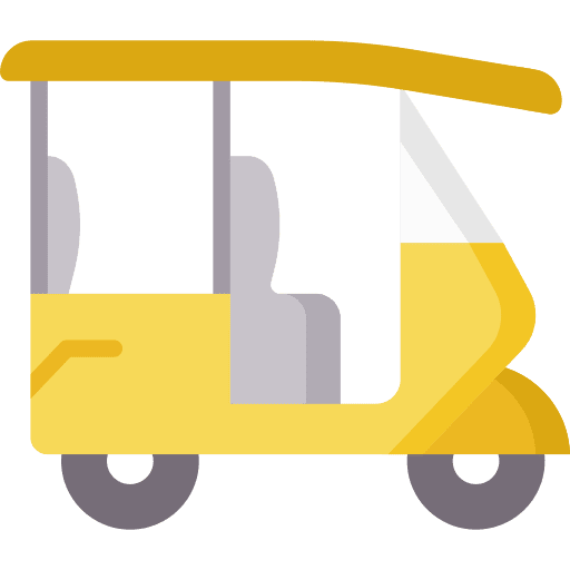 Tuk tuk tuk tuk tourism car icon