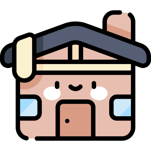 Cabin wood cabin cabin architecture and city icon