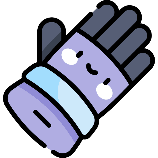 Gloves protection sport gloves icon