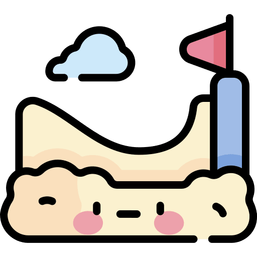 Pipe sports and competition snowboard ramp icon