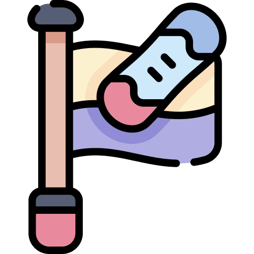 Snowboard snowboard flag pole competition icon