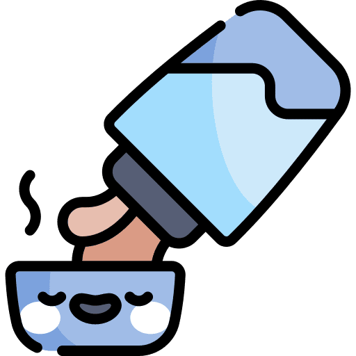 Thermo hot drink winter coffee icon