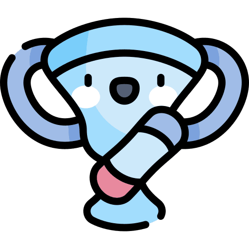 Trophy award champion trophy icon