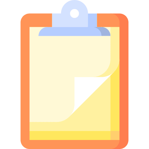 Clipboard dossier clip report icon