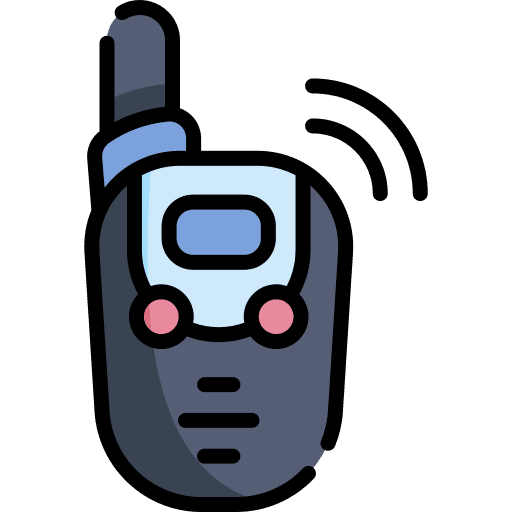 Walkie talkie walkie talkie frequency communications icon