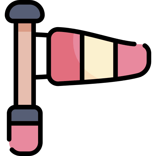 Windsock windsock forecast signaling icon