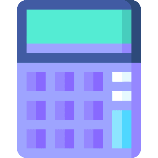 Calculator education calculator accounting icon