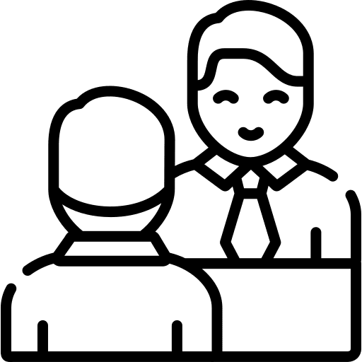 Interview people professions and jobs job icon