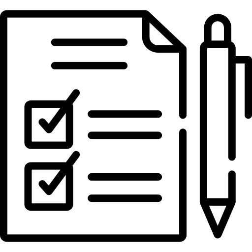 Task list task files and folders conclusion icon