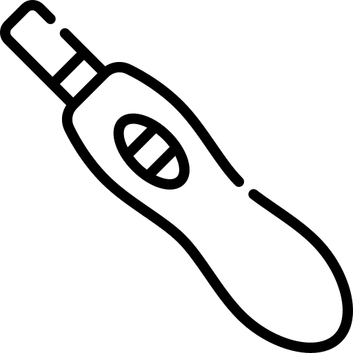 Pregnancy test women reproduction pregnancy test icon