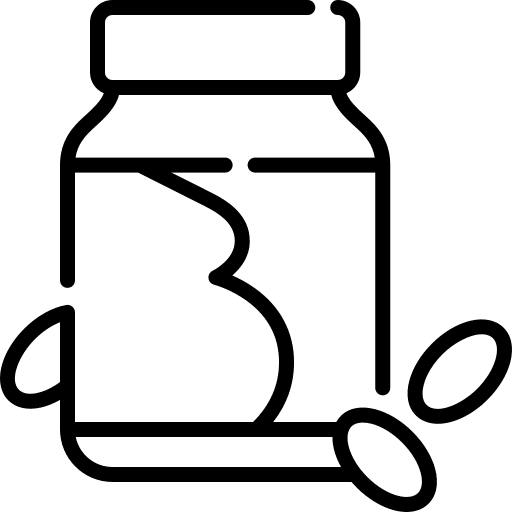 Suplements pills prenatal healthcare and medical icon