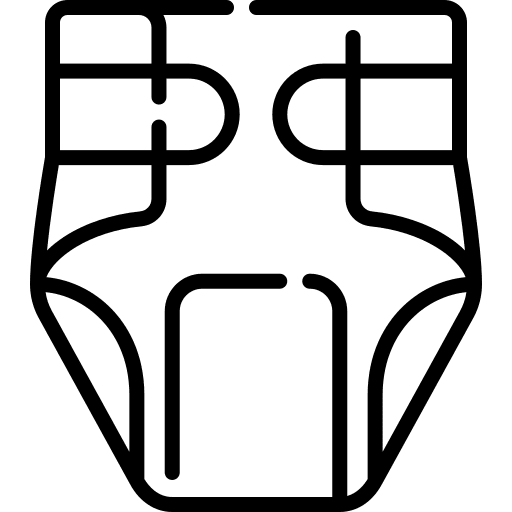 Baby diaper infant childhood kid and baby icon