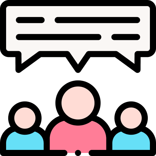 Chat communications chat box people icon