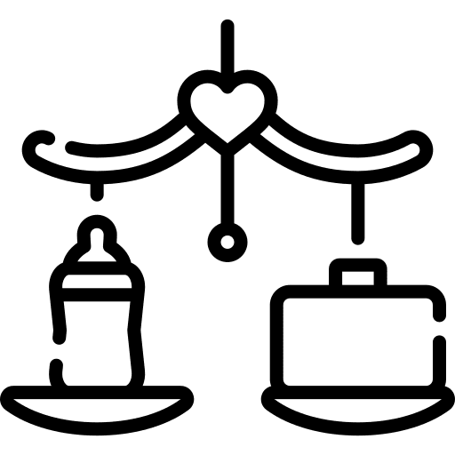 Weight scale business and finance balance weight scale icon