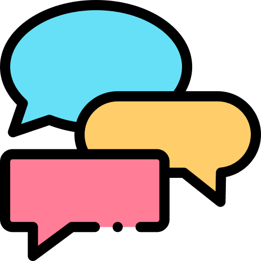 Bubble chat speech bubble dialogue chat icon