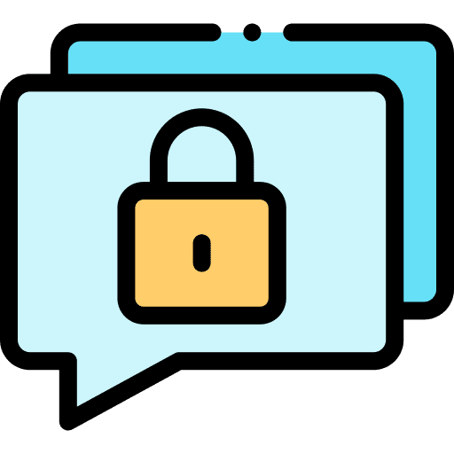 Private chat file private chat folder icon