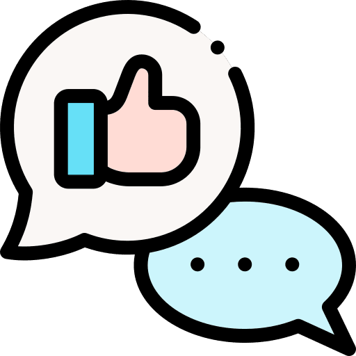 Thumbs up like networking thumbs up icon