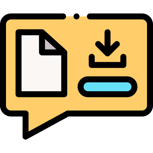 Send file send file communications sheet icon