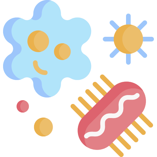 Microorganism education microorganism biology icon