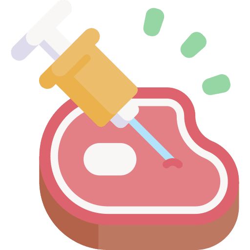 Genetic modification food and restaurant food genetic modification icon