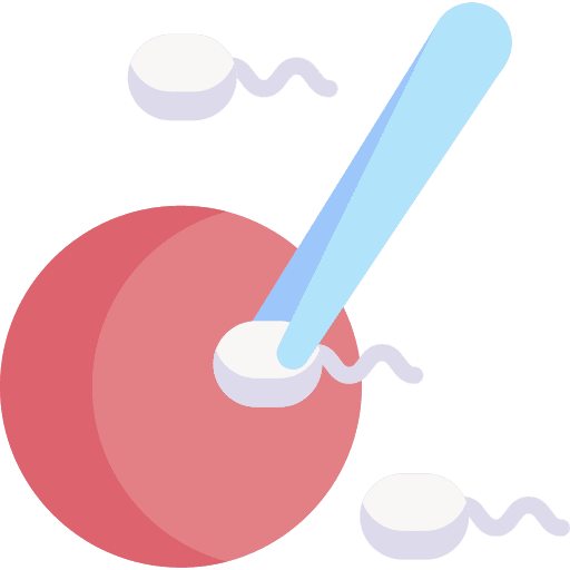 Insemination healthcare and medical process fertility icon