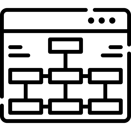 Sitemap flow chart sitemaps sitemap icon
