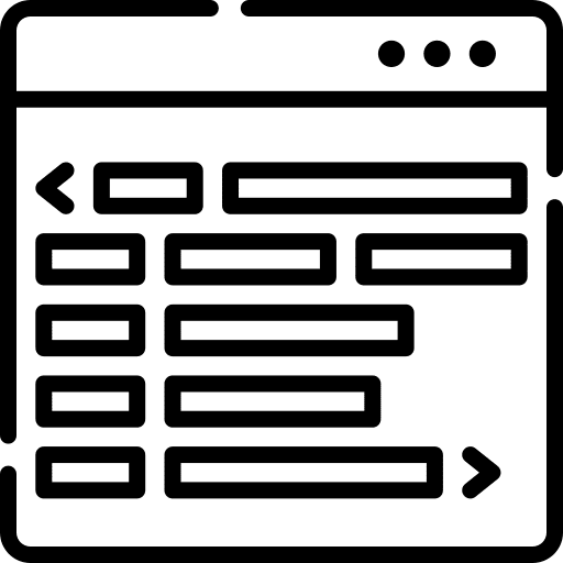 Coding program coding web programming icon